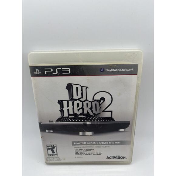 DJ Hero 2 PS3 PlayStation 3 - Complete CIB - TESTED - Picture 1 of 7